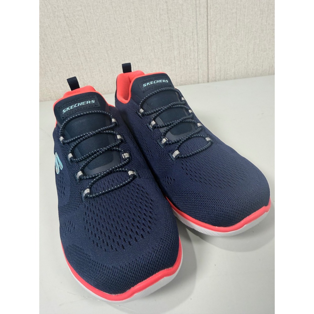 Skechers Summits Perfect Views 149523 Navy BluRunning Shoes Sneakers Women's 7 - Picture 6 of 14